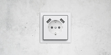 SCHUKO® USB-Steckdose bei Elektro Klein GmbH in Berg