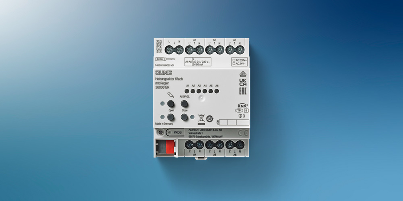 KNX Heizungsaktor 6-fach bei Elektro Klein GmbH in Berg