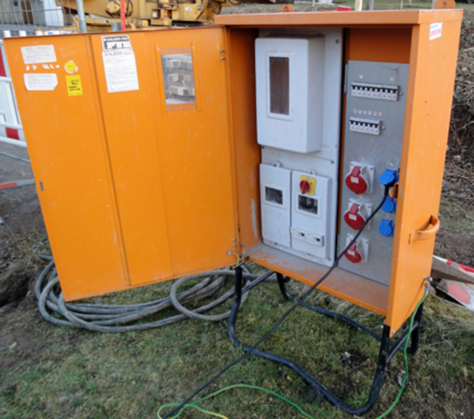 Baustromkasten bei Elektro Klein GmbH in Berg