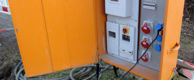 Baustrom bei Elektro Klein GmbH in Berg