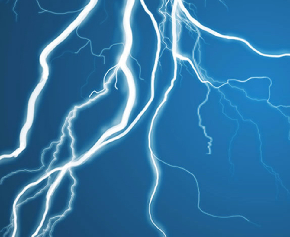 Blitz bei Elektro Klein GmbH in Berg