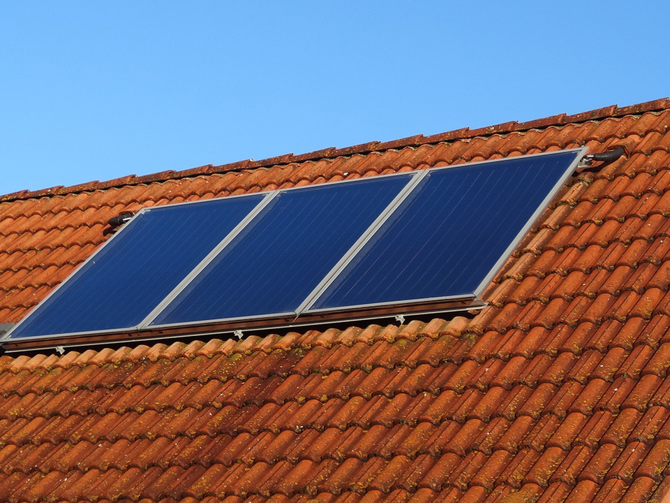 Solar Thermie bei Elektro Klein GmbH in Berg