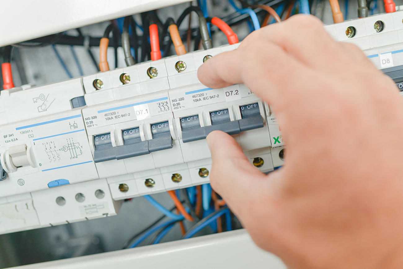 Elektro­installation bei Elektro Klein GmbH in Berg